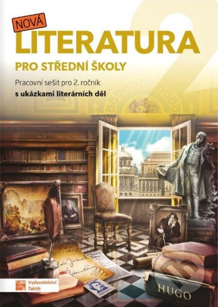 Kniha: Nová literatura pro 2. ročník SŠ - pracovní sešit (Kateřina Štrpková, Veronika Mazalová a Eva Jiřičková). Taktik, 2026 Kniha: Nová literatura pro 2. ročník SŠ - pracovní sešit (Kateřina Štrpková, Veronika Mazalová a Eva Jiřičková). Taktik, 2026