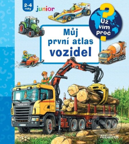 Kniha: Můj první atlas vozidel (Peter Nieländer). Albatros SK, 2026 Kniha: Můj první atlas vozidel (Peter Nieländer). Albatros SK, 2026