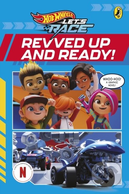 Kniha: Hot Wheels: Let’s Race: Revved Up and Ready!: Graphic Novel (Hot Wheels). Penguin Random House Childrens UK, 2026 Kniha: Hot Wheels: Let’s Race: Revved Up and Ready!: Graphic Novel (Hot Wheels). Penguin Random House Childrens UK, 2026