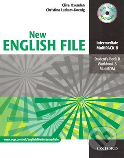 Kniha: New English File Intermediate MultiPack B (Clive Oxenden). Oxford University Press, 2011 Kniha: New English File Intermediate MultiPack B (Clive Oxenden). Oxford University Press, 2011