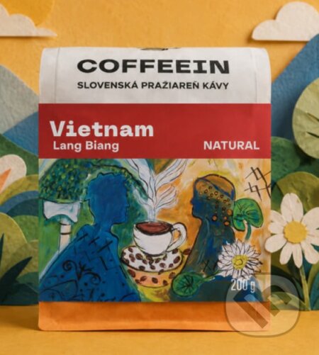 Kávy a čaje: Vietnam Lang Biang natural (COFFEEIN). COFFEEIN Kávy a čaje: Vietnam Lang Biang natural (COFFEEIN). COFFEEIN