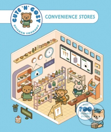 Kniha: Cute n Cozy Sticker Therapy: Convenience Stores (Skittledog). Thames & Hudson, 2026 Kniha: Cute n Cozy Sticker Therapy: Convenience Stores (Skittledog). Thames & Hudson, 2026