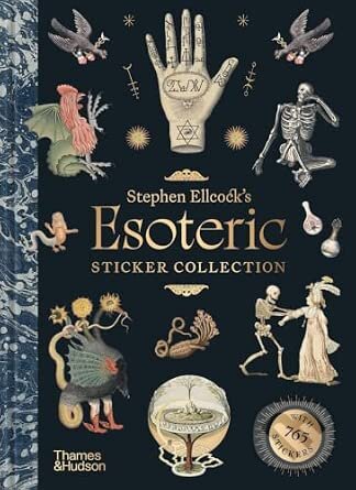 Kniha: Stephen Ellcock’s Esoteric Sticker Collection (Stephen Ellcock). Thames & Hudson, 2026 Kniha: Stephen Ellcock’s Esoteric Sticker Collection (Stephen Ellcock). Thames & Hudson, 2026