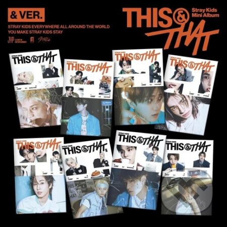 Hudební CD: Stray Kids: This & That (& Ver.) (Universal Music). Universal Music, 2026 Hudební CD: Stray Kids: This & That (& Ver.) (Universal Music). Universal Music, 2026