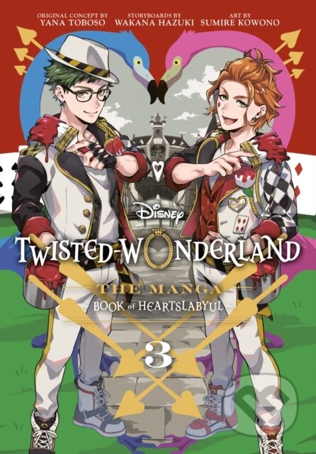 Kniha: Twisted-Wonderland: Book of Heartslabyul (The Manga), Vol. 3 (Disney Disney Manga). Random House, 2026 Kniha: Twisted-Wonderland: Book of Heartslabyul (The Manga), Vol. 3 (Disney Disney Manga). Random House, 2026