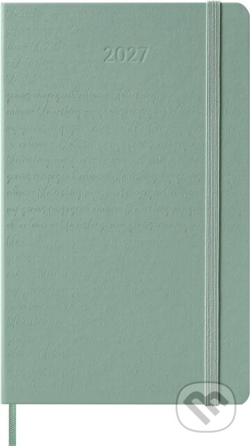 Moleskine – 12-mesačný týždenný diár Colored Patterned 2027 (zelený) (Moleskine). Moleskine, 2026 Moleskine – 12-mesačný týždenný diár Colored Patterned 2027 (zelený) (Moleskine). Moleskine, 2026