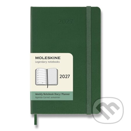 Moleskine – 12-mesačný týždenný plánovací diár 2027 (tmavozelený) (Moleskine). Moleskine, 2026 Moleskine – 12-mesačný týždenný plánovací diár 2027 (tmavozelený) (Moleskine). Moleskine, 2026