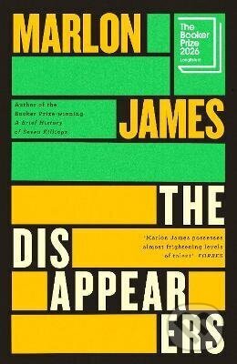 Kniha: Disappearers (Marlon James). Penguin Books, 2026 Kniha: Disappearers (Marlon James). Penguin Books, 2026