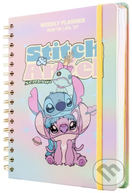 Plánovací týdenní diář A5 2026/2027 Disney|Lilo and Stitch: Stitch and Angel (14,8 x 21 cm) (Disney). Disney, 2026 Plánovací týdenní diář A5 2026/2027 Disney|Lilo and Stitch: Stitch and Angel (14,8 x 21 cm) (Disney). Disney, 2026