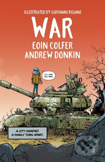 Kniha: War (Eoin Colfer). Hachette Childrens Group, 2026 Kniha: War (Eoin Colfer). Hachette Childrens Group, 2026