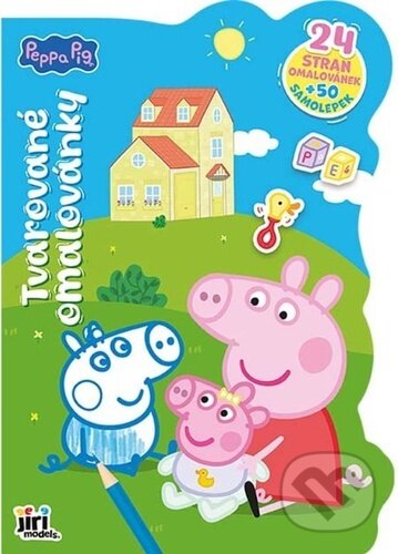 Tvarované omalovánky: Prasátko Peppa (Jiří Models). Jiří Models, 2026 Tvarované omalovánky: Prasátko Peppa (Jiří Models). Jiří Models, 2026