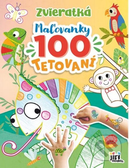 Kniha: Maľovanky a 100 tetovaní: Zvieratká (Jiri Models SK). Jiri Models SK, 2026 Kniha: Maľovanky a 100 tetovaní: Zvieratká (Jiri Models SK). Jiri Models SK, 2026