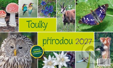Stolní kalendář TOULKY PŘÍRODOU 2027 (Spektrum grafik). Spektrum grafik, 2026 Stolní kalendář TOULKY PŘÍRODOU 2027 (Spektrum grafik). Spektrum grafik, 2026