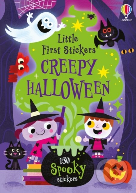 Kniha: Little First Stickers Creepy Halloween (Kristie Pickersgill). Usborne, 2026 Kniha: Little First Stickers Creepy Halloween (Kristie Pickersgill). Usborne, 2026