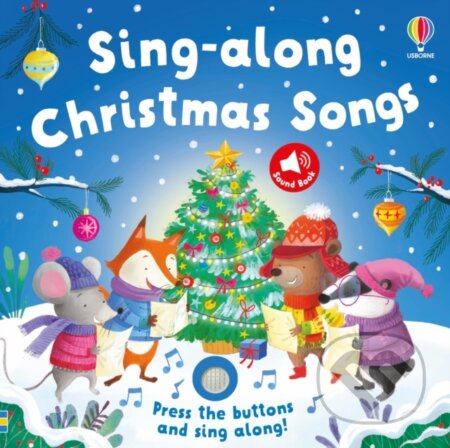 Kniha: Sing-along Christmas Songs (Sam Taplin). Usborne, 2026 Kniha: Sing-along Christmas Songs (Sam Taplin). Usborne, 2026