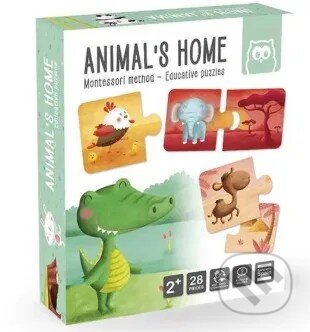 Kniha: Montessori puzzle ZVIERACÍ DOMOV (EUREKA). EUREKA, 2026 Kniha: Montessori puzzle ZVIERACÍ DOMOV (EUREKA). EUREKA, 2026