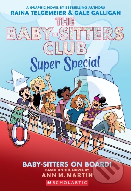 Kniha: Baby-sitters on Board!: (Ann M. Martin). Scholastic, 2026 Kniha: Baby-sitters on Board!: (Ann M. Martin). Scholastic, 2026