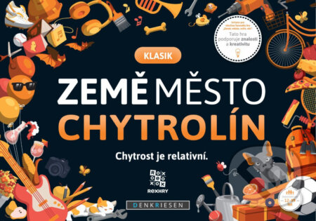Spoločenská hra: Země město chytrolín: Klasik - blok (REXhry). REXhry, 2026 Spoločenská hra: Země město chytrolín: Klasik - blok (REXhry). REXhry, 2026
