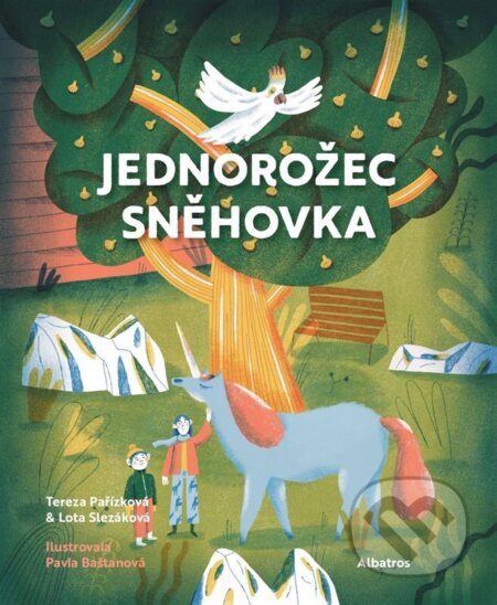 Kniha: Jednorožec Sněhovka (Tereza Pařízková a Lota Slezáková). Albatros CZ, 2026 Kniha: Jednorožec Sněhovka (Tereza Pařízková a Lota Slezáková). Albatros CZ, 2026