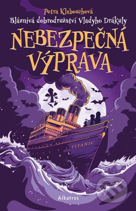 Kniha: Bláznivá dobrodružství Vladyho Drákuly: Nebezpečná výprava (Petra Klabouchová). Albatros CZ, 2026 Kniha: Bláznivá dobrodružství Vladyho Drákuly: Nebezpečná výprava (Petra Klabouchová). Albatros CZ, 2026