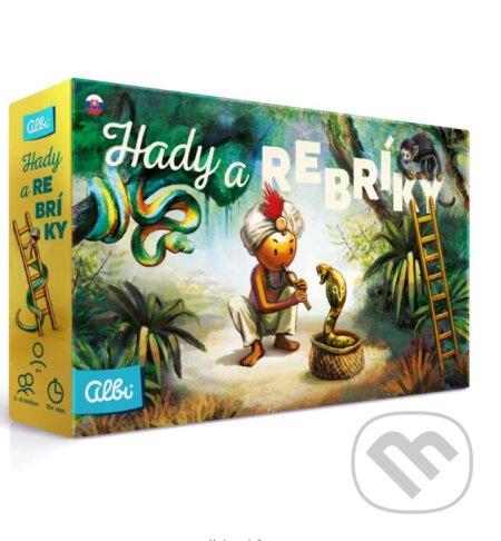Spoločenská hra: Hady a rebríky (Albi). Albi, 2026 Spoločenská hra: Hady a rebríky (Albi). Albi, 2026