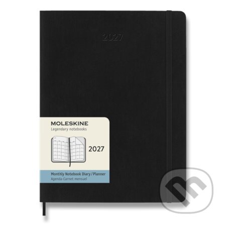 Moleskine – 12-mesačný diár 2027 (čierny) (Moleskine). Moleskine, 2026 Moleskine – 12-mesačný diár 2027 (čierny) (Moleskine). Moleskine, 2026