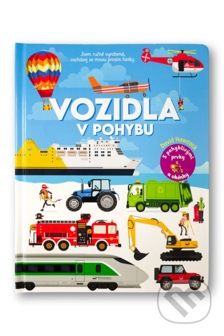 Kniha: Vozidla v pohybu (David Hawcock). Svojtka&Co., 2026 Kniha: Vozidla v pohybu (David Hawcock). Svojtka&Co., 2026