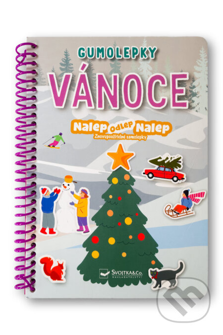 Kniha: Nalep, odlep, nalep! Gumolepky Vánoce (Richard Cortés). Svojtka&Co., 2026 Kniha: Nalep, odlep, nalep! Gumolepky Vánoce (Richard Cortés). Svojtka&Co., 2026