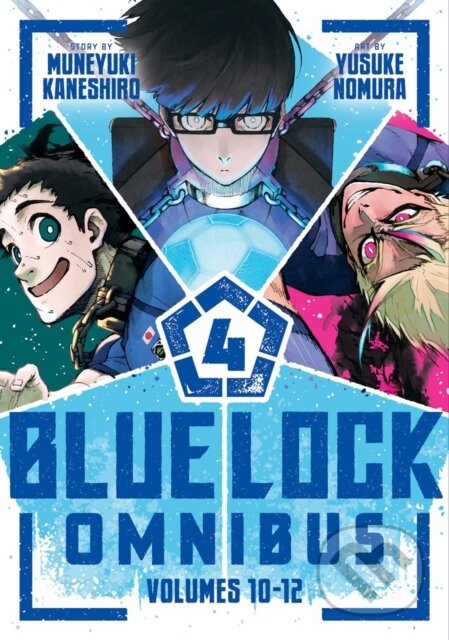 Kniha: Blue Lock Omnibus 4 (Vol. 10-12) (Muneyuki Kaneshiro). Kodansha Comics, 2026 Kniha: Blue Lock Omnibus 4 (Vol. 10-12) (Muneyuki Kaneshiro). Kodansha Comics, 2026