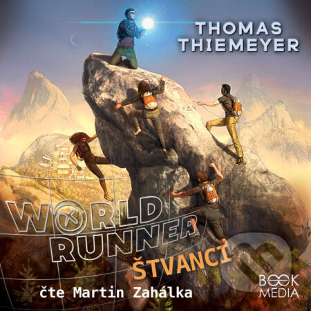 Audiokniha: Worldrunner: Štvanci (Thomas Thiemeyer), 2023 Audiokniha: Worldrunner: Štvanci (Thomas Thiemeyer), 2023