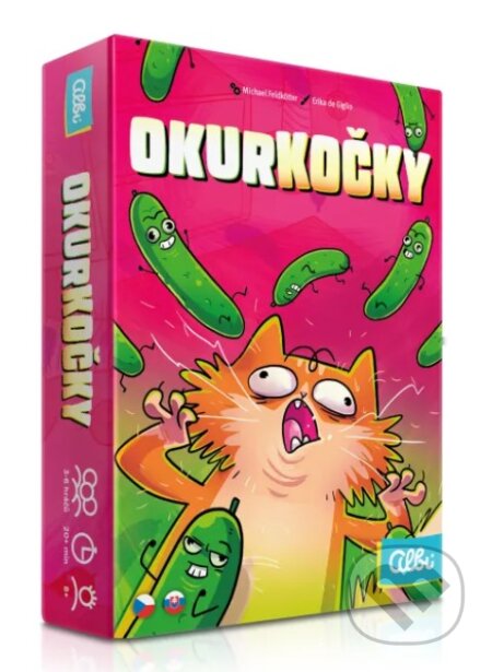 Spoločenská hra: Okurkočky (Albi). Albi, 2026 Spoločenská hra: Okurkočky (Albi). Albi, 2026