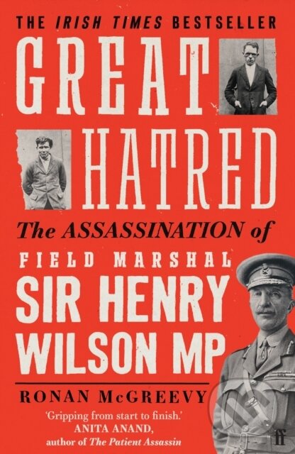 Kniha: Great Hatred (Ronan McGreevy). Faber and Faber, 2023 Kniha: Great Hatred (Ronan McGreevy). Faber and Faber, 2023