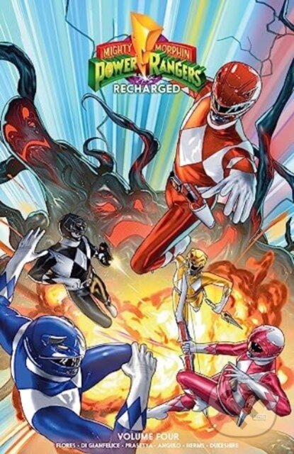 Kniha: Mighty Morphin Power Rangers: Recharged Vol. 4 (Melissa Flores). Boom! Studios, 2024 Kniha: Mighty Morphin Power Rangers: Recharged Vol. 4 (Melissa Flores). Boom! Studios, 2024