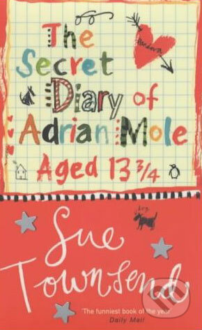 Kniha: The Secret Diary of Adrian Mole Aged 13 3/4 (Sue Townsend). Penguin Books, 2002 Kniha: The Secret Diary of Adrian Mole Aged 13 3/4 (Sue Townsend). Penguin Books, 2002