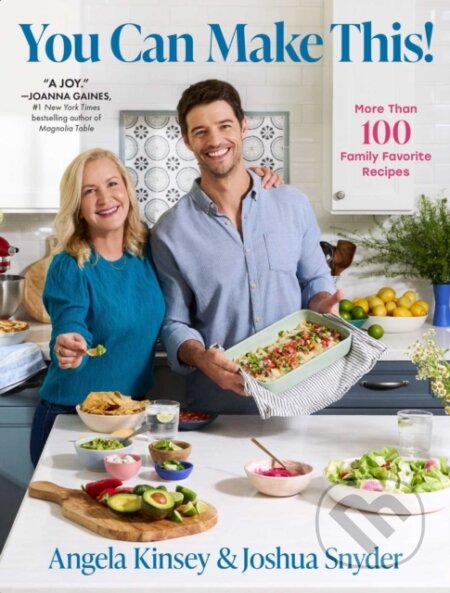 Kniha: You Can Make This! (Angela Kinsey a Joshua Snyder). Gallery Books, 2025 Kniha: You Can Make This! (Angela Kinsey a Joshua Snyder). Gallery Books, 2025