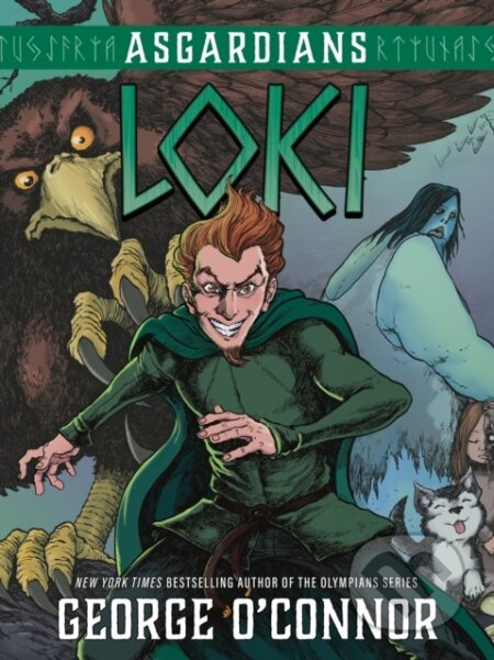 Kniha: Loki (George O'Connor). First Second, 2025 Kniha: Loki (George O'Connor). First Second, 2025