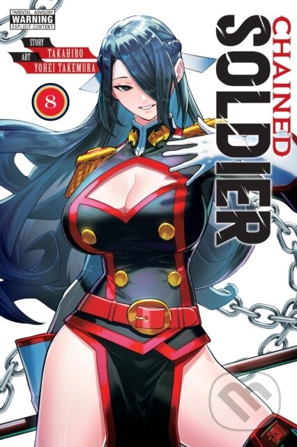 Kniha: Chained Soldier, Vol. 8 (Brandon Bovia, Yohei Takemura, Takahiro Takahiro a Christine Dashiell). Yen Press, 2024 Kniha: Chained Soldier, Vol. 8 (Brandon Bovia, Yohei Takemura, Takahiro Takahiro a Christine Dashiell). Yen Press, 2024