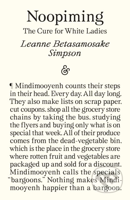 Kniha: Noopiming (Leanne Betasamosake Simpson). And Other Stories, 2025 Kniha: Noopiming (Leanne Betasamosake Simpson). And Other Stories, 2025