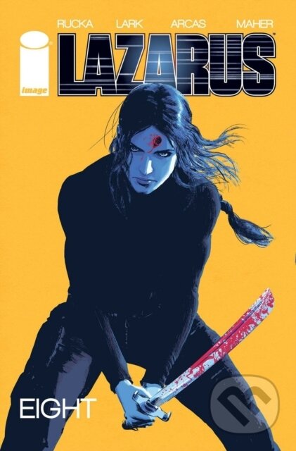 Kniha: Lazarus Volume 8 (Greg Rucka). Image Comics, 2026 Kniha: Lazarus Volume 8 (Greg Rucka). Image Comics, 2026