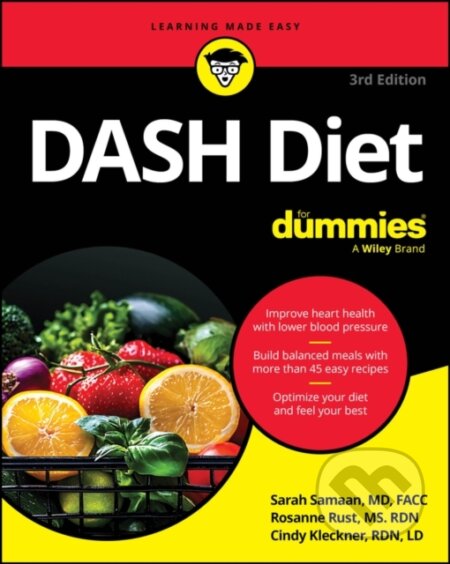 Kniha: DASH Diet For Dummies (Cindy Kleckner, Sarah Samaan a Rosanne ) Rust). , 2026 Kniha: DASH Diet For Dummies (Cindy Kleckner, Sarah Samaan a Rosanne ) Rust). , 2026