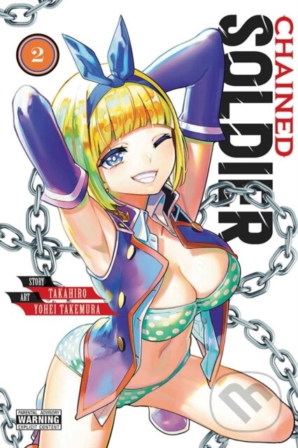 Kniha: Chained Soldier, Vol. 2 (Brandon Bovia, Yohei Takemura, Takahiro Takahiro a Christine Dashiell). Yen Press, 2022 Kniha: Chained Soldier, Vol. 2 (Brandon Bovia, Yohei Takemura, Takahiro Takahiro a Christine Dashiell). Yen Press, 2022