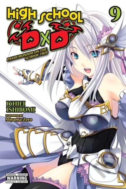 Kniha: High School DxD, Vol. 9 (light novel) (Ichiei Ishibumi a Miyama-Zero Miyama-Zero). Yen Press, 2022 Kniha: High School DxD, Vol. 9 (light novel) (Ichiei Ishibumi a Miyama-Zero Miyama-Zero). Yen Press, 2022