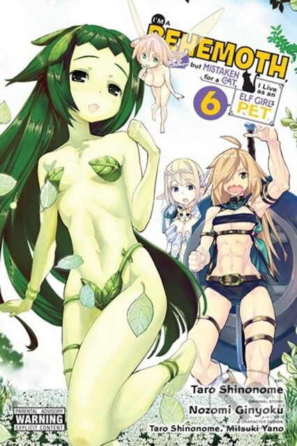Kniha: I'm a Behemoth, an S-Ranked Monster, but Mistaken for a Cat, I Live as an Elf Girl's Pet, Vol. 6 (manga) (Caleb DeMarais, Taro Shinonome, Nozomi Ginyoku, Mitsuki Yano a Carolina Hdz). Yen Press, 2023 Kniha: I'm a Behemoth, an S-Ranked Monster, but Mistaken for a Cat, I Live as an Elf Girl's Pet, Vol. 6 (manga) (Caleb DeMarais, Taro Shinonome, Nozomi Ginyoku, Mitsuki Yano a Carolina Hdz). Yen Press, 2023