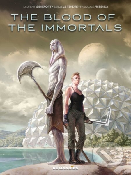 Kniha: The Blood of the Immortals (Françoise Ruscak). Humanoids, 2022 Kniha: The Blood of the Immortals (Françoise Ruscak). Humanoids, 2022