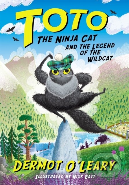 Kniha: Toto the Ninja Cat and the Legend of the Wildcat (Dermot O’Leary). Hodder Children's Books, 2022 Kniha: Toto the Ninja Cat and the Legend of the Wildcat (Dermot O’Leary). Hodder Children's Books, 2022