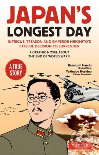 Kniha: Japan's Longest Day: A Graphic Novel About the End of WWII (Kazutoshi Hando). Tuttle Publishing, 2024 Kniha: Japan's Longest Day: A Graphic Novel About the End of WWII (Kazutoshi Hando). Tuttle Publishing, 2024