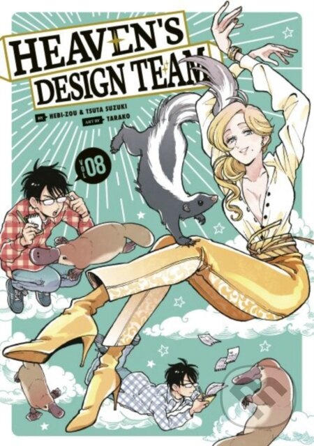 Kniha: Heaven's Design Team 8 (Tsuta Suzuki). Kodansha Comics, 2023 Kniha: Heaven's Design Team 8 (Tsuta Suzuki). Kodansha Comics, 2023