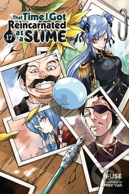 Kniha: That Time I Got Reincarnated as a Slime, Vol. 17 (light novel) (Fuse, Mitz Vah a Kevin Gifford). Yen Press, 2023 Kniha: That Time I Got Reincarnated as a Slime, Vol. 17 (light novel) (Fuse, Mitz Vah a Kevin Gifford). Yen Press, 2023