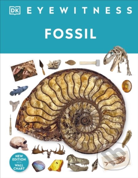 Kniha: Fossil (Dr Paul David Taylor). Dorling Kindersley Children, 2023 Kniha: Fossil (Dr Paul David Taylor). Dorling Kindersley Children, 2023