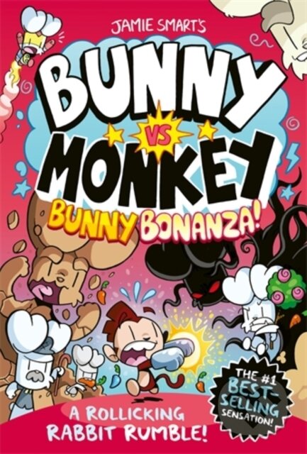 Kniha: Bunny vs Monkey: Bunny Bonanza (a Phoenix Comic Book, from the multi-million-selling creative genius Jamie Smart) (Jamie Smart). DFB Phoenix, 2025 Kniha: Bunny vs Monkey: Bunny Bonanza (a Phoenix Comic Book, from the multi-million-selling creative genius Jamie Smart) (Jamie Smart). DFB Phoenix, 2025